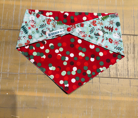 Urban Pet Holiday Bandanas Medium