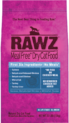 RAWZ Meal Free Cat Food, 7.8 lbs