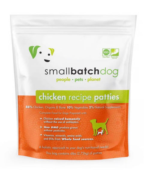 Small Batch Frozen Patties Raw, 6lb