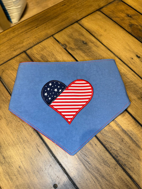 Urban Pet Appliqué Embroidered Bandanas
