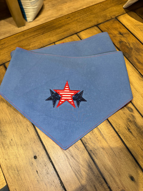 Urban Pet Appliqué Embroidered Bandanas