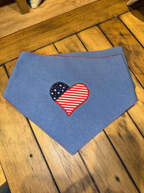 Urban Pet Appliqué Embroidered Bandanas