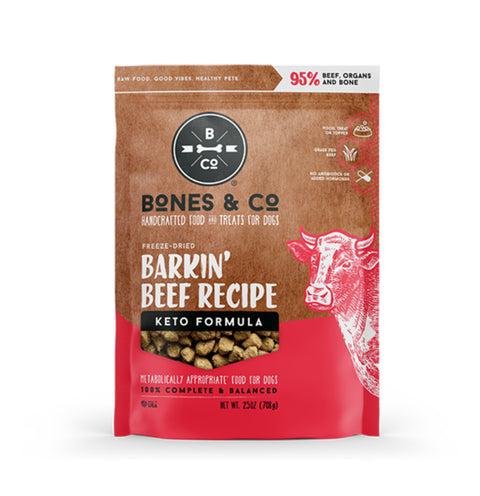 Bones & Co Freeze Dried Barkin’ Beef