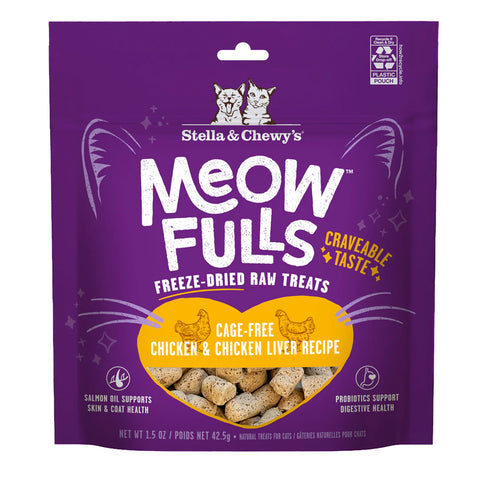 Meow Fulls Chicken & Chicken Liver