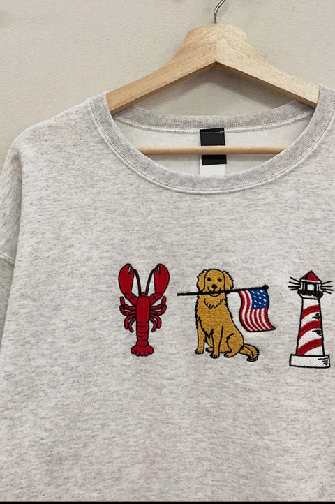 Coastal Golden Sweatshirt