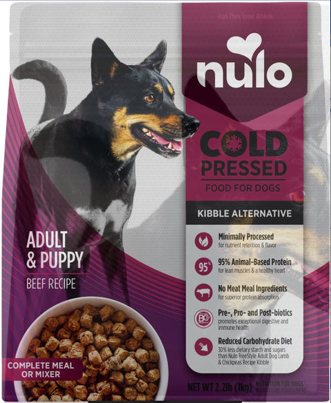 Nulo Cold Pressed Dog Food 2.2lb