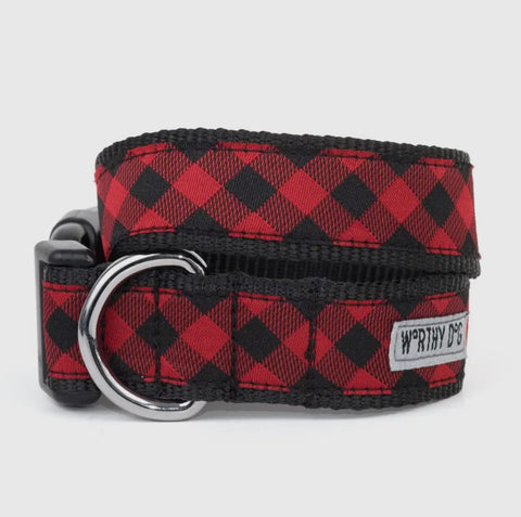 Worthy Dog Plaid Collar