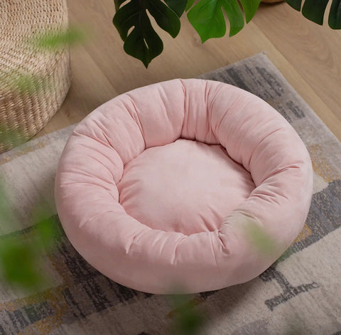 Round Soft Cushion Dog Bed