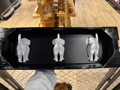 Dog Tail Wall Hooks