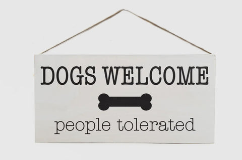 Dogs Welcome Home Decor