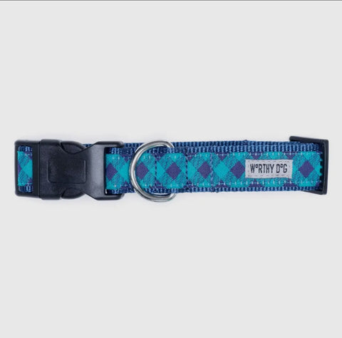 Worthy Dog Plaid Collar