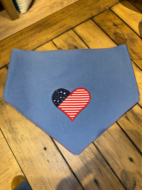 Urban Pet Appliqué Embroidered Bandanas