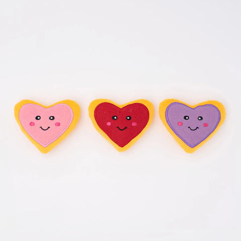Squeaky Hearts 3 pack