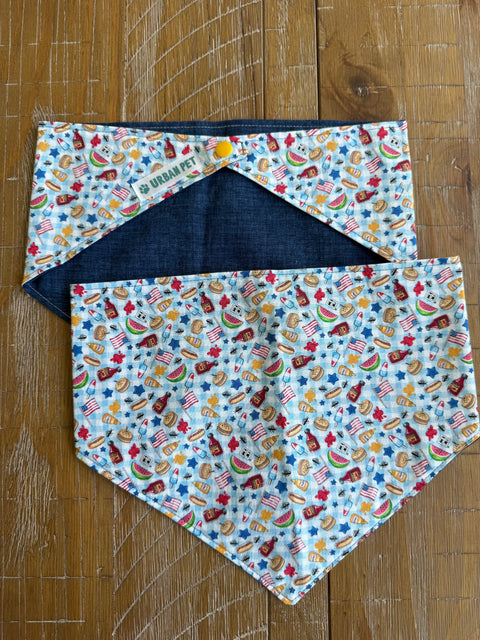 Urban Pet Holiday Bandanas Medium