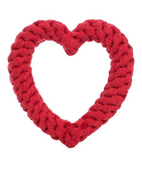 Heart Dog Rope Toy