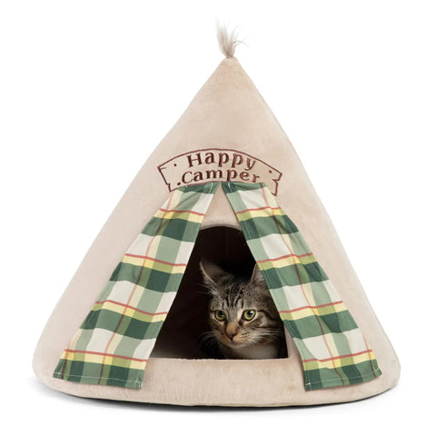 Meow Hut Happy Camper