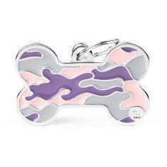 My Family USA Pet ID Tag Big Charms