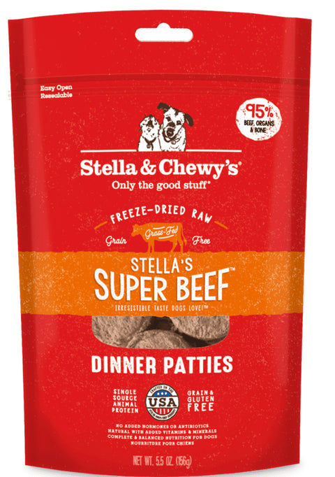 Stella & Chewy's Freeze Dried Dinner Patties, 25 oz